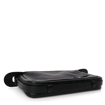 Fendi Vitello Mini Simply  Shoulder Bag Black 3 of 8