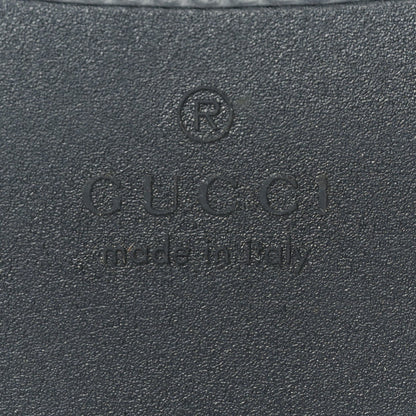 Gucci Monogram Jumbo GG Textured Dollar Calfskin Small Carry On Trolley Grey 5 of 8
