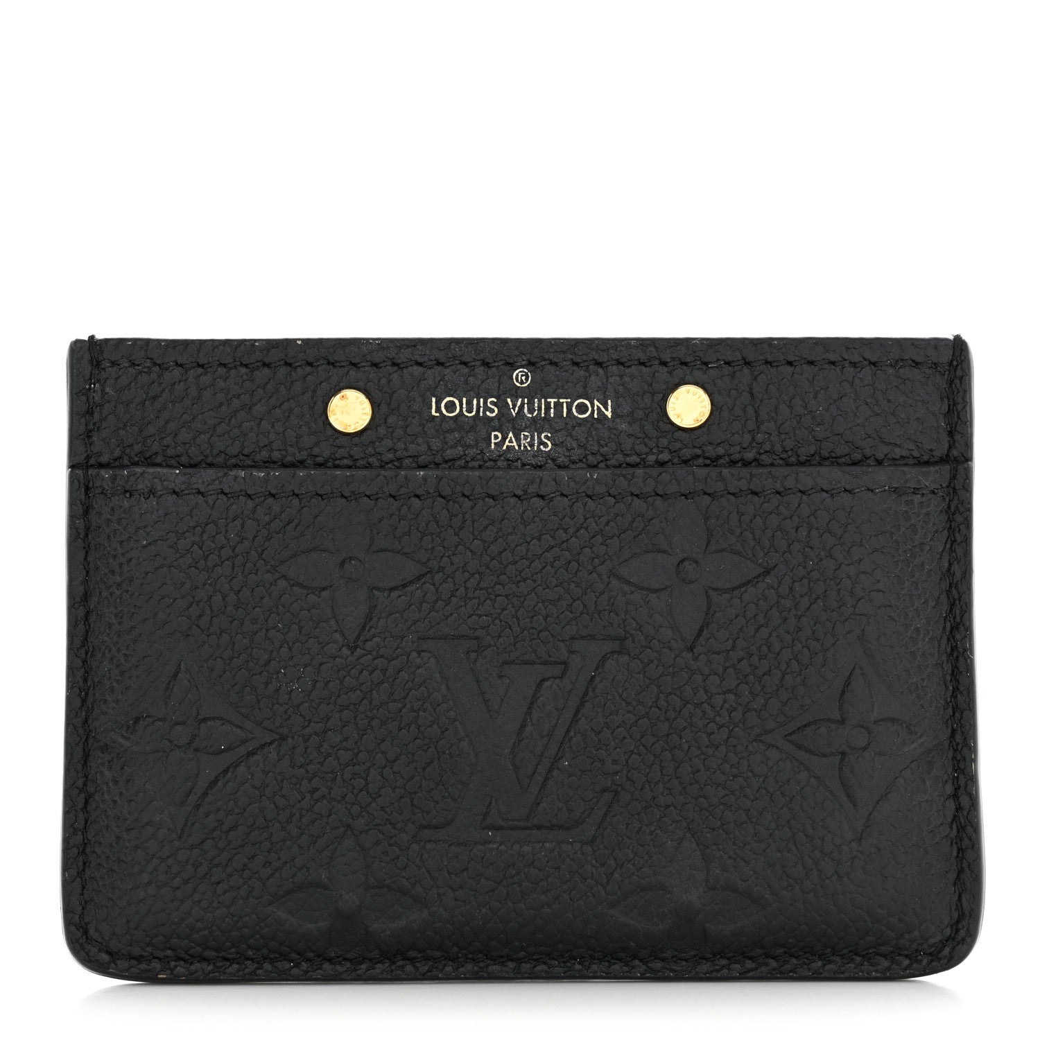 Louis Vuitton Empreinte Card Holder Black 1 of 8