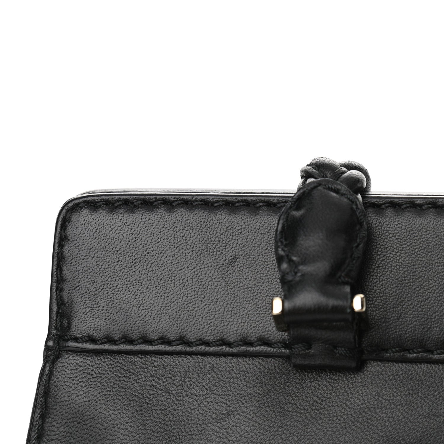 Valentino Garavani Vitello Lace Demetra Satchel Black 10 of 11