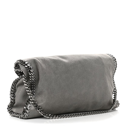 Stella McCartney Shaggy Deer Falabella Fold Over Tote Grey 2 of 4