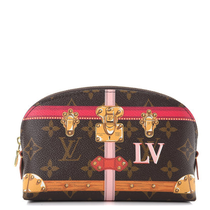 Louis Vuitton Monogram Summer Trunks Cosmetic Pouch PM 1 of 7