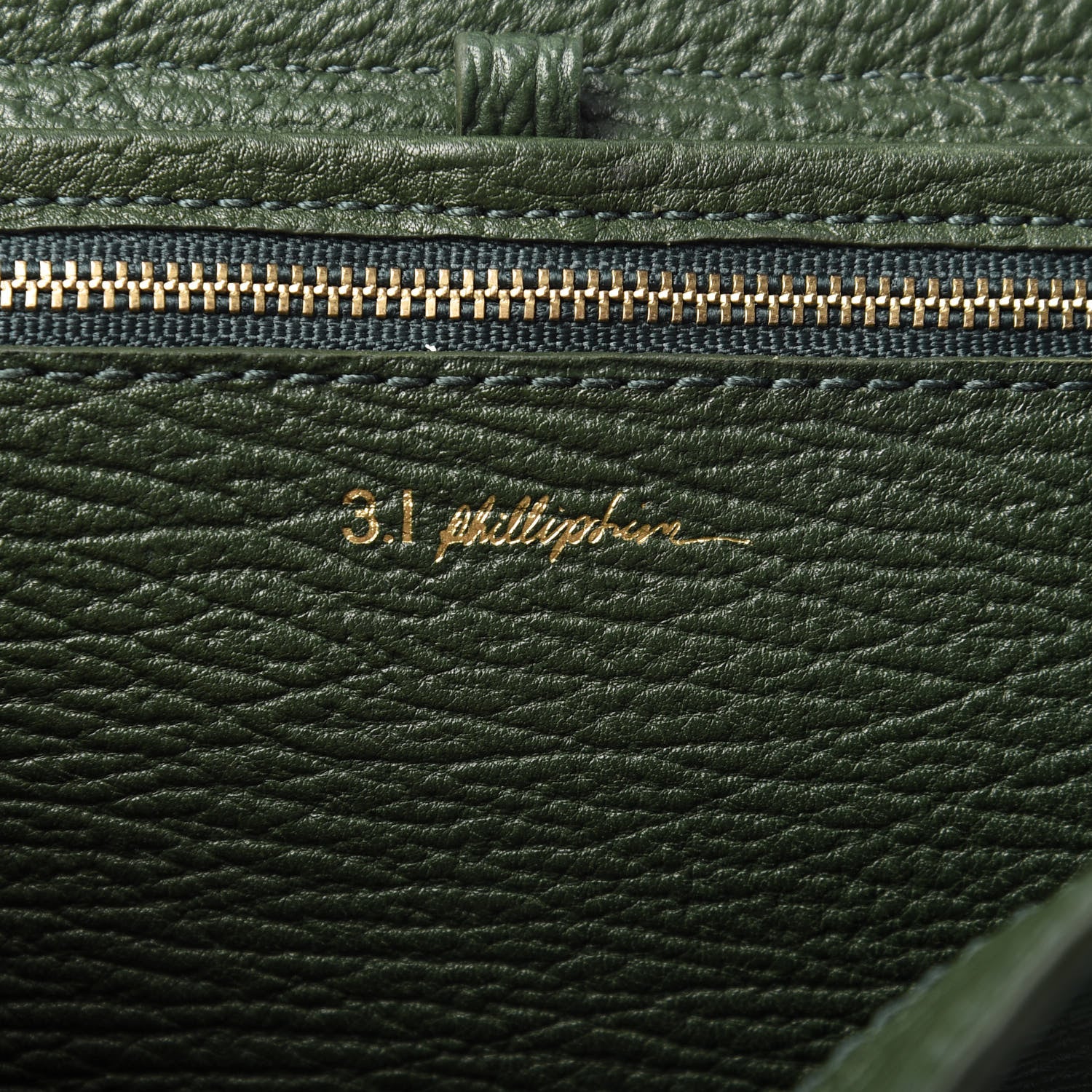 3.1 Phillip Lim 3.1 Shark Embossed Calfskin Pashli Messenger Jade 8 of 10