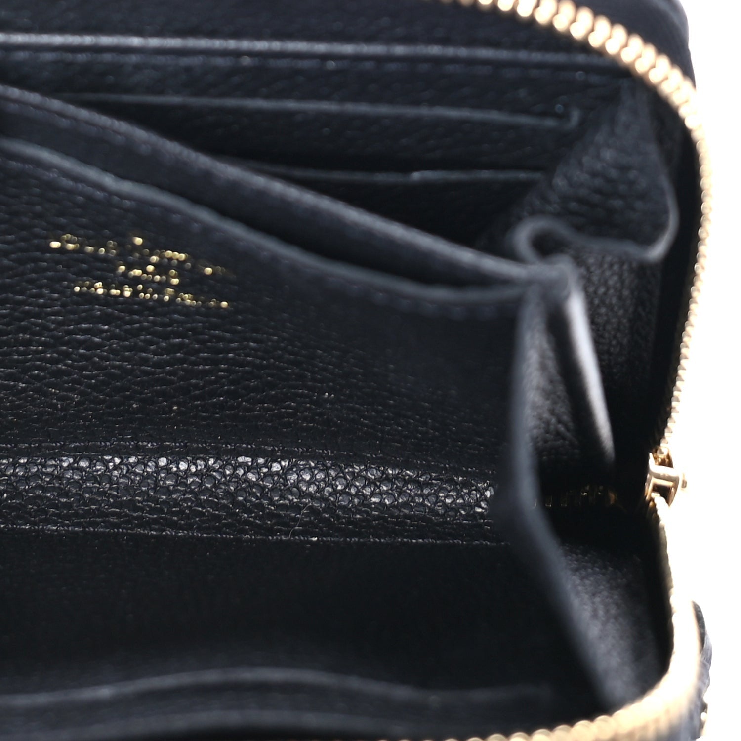Louis Vuitton Empreinte Zippy Coin Purse  Black 6 of 7