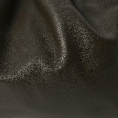 Bottega Veneta Smooth Butter Calf The Pouch Oversized Clutch Kaki Fondent 7 of 10