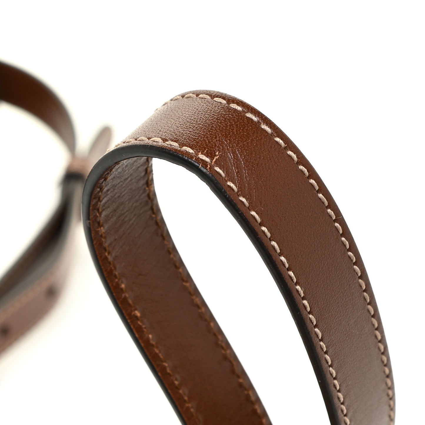 GG Supreme Monogram Calfskin Small Padlock Messenger Shoulder Bag Beige Black Cuir