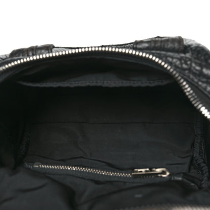 Alexander Wang Pebbled Lambskin Mini Rockie Black Rhodium Hardware 5 of 12