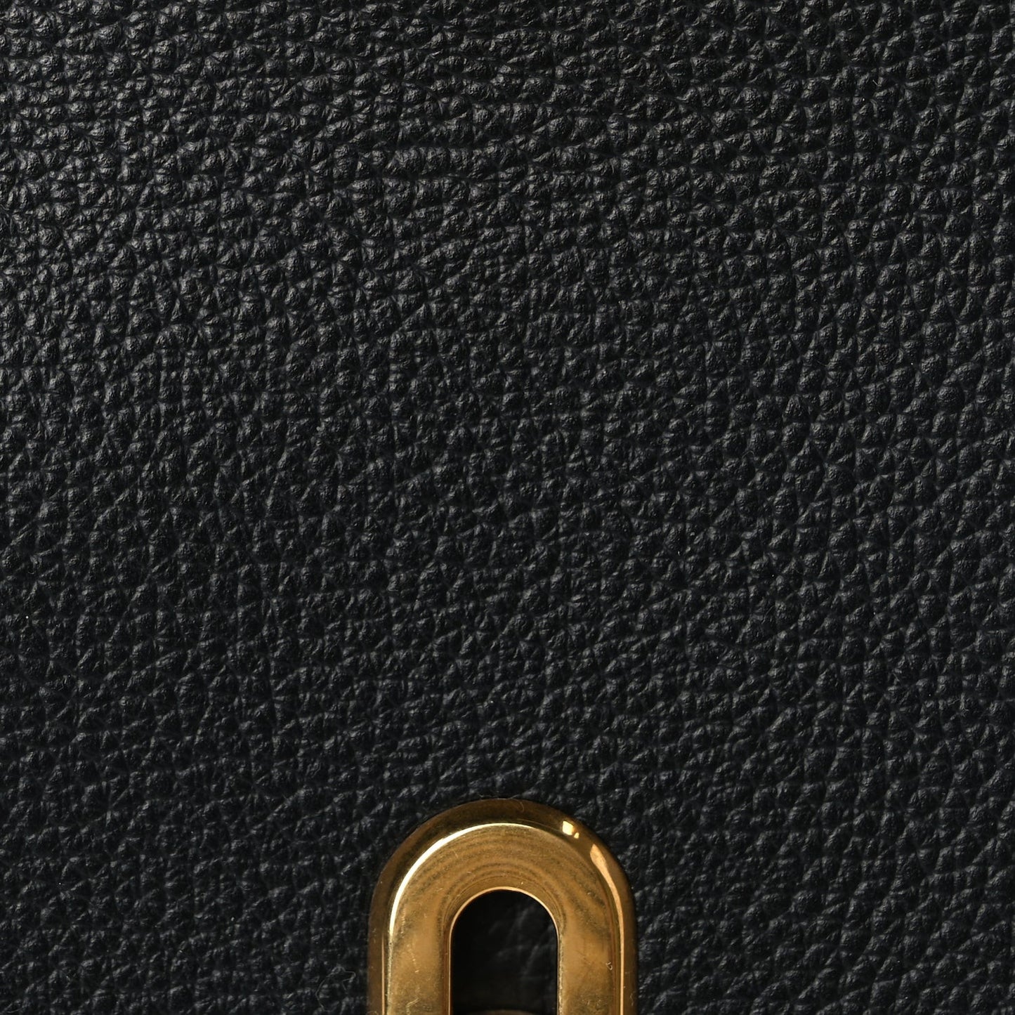 Small Classic Grain Calfskin Small Amberley Satchel Black