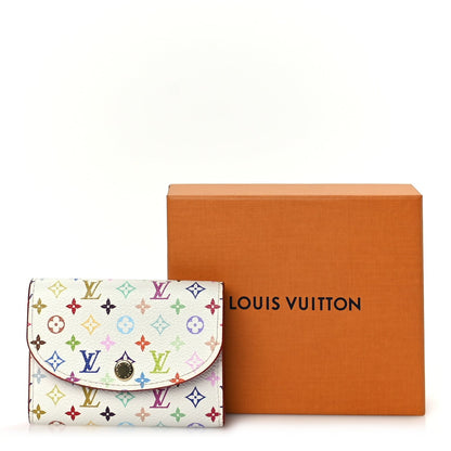 Louis Vuitton LV X TM Monogram Multicolor Rosalie Coin Purse White Kawaii Pink 8 of 8