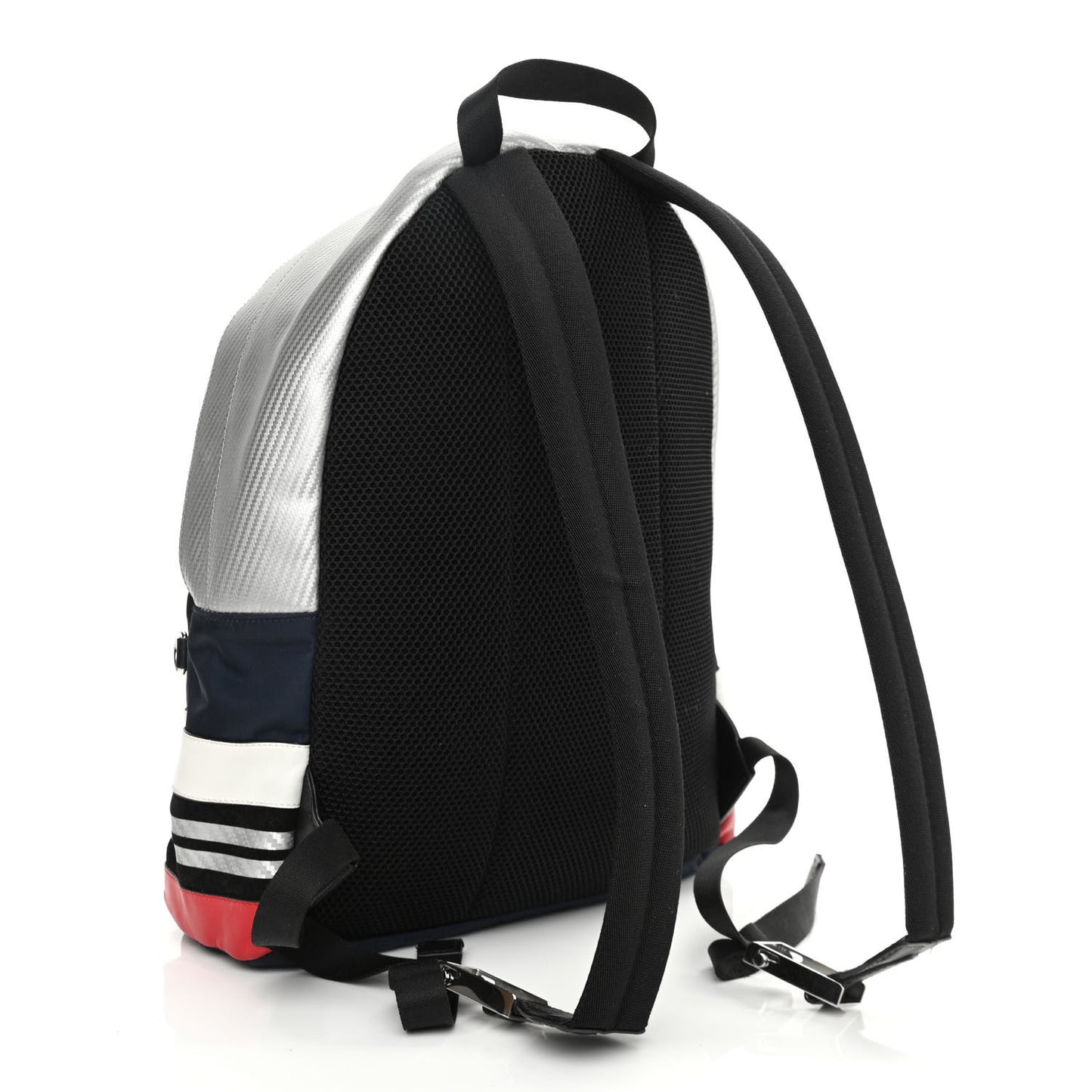 Nylon Vitello Elite Monster Backpack Navy Silver Multicolor