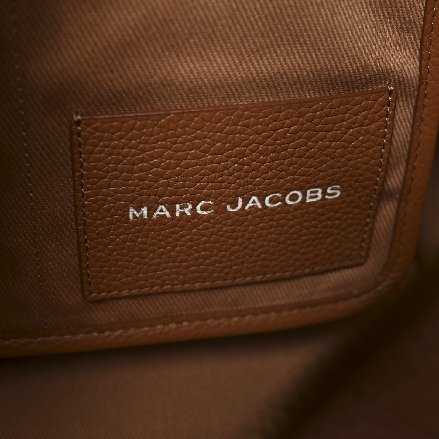 Grained Calfskin Medium The Tote Bag Argan Oil