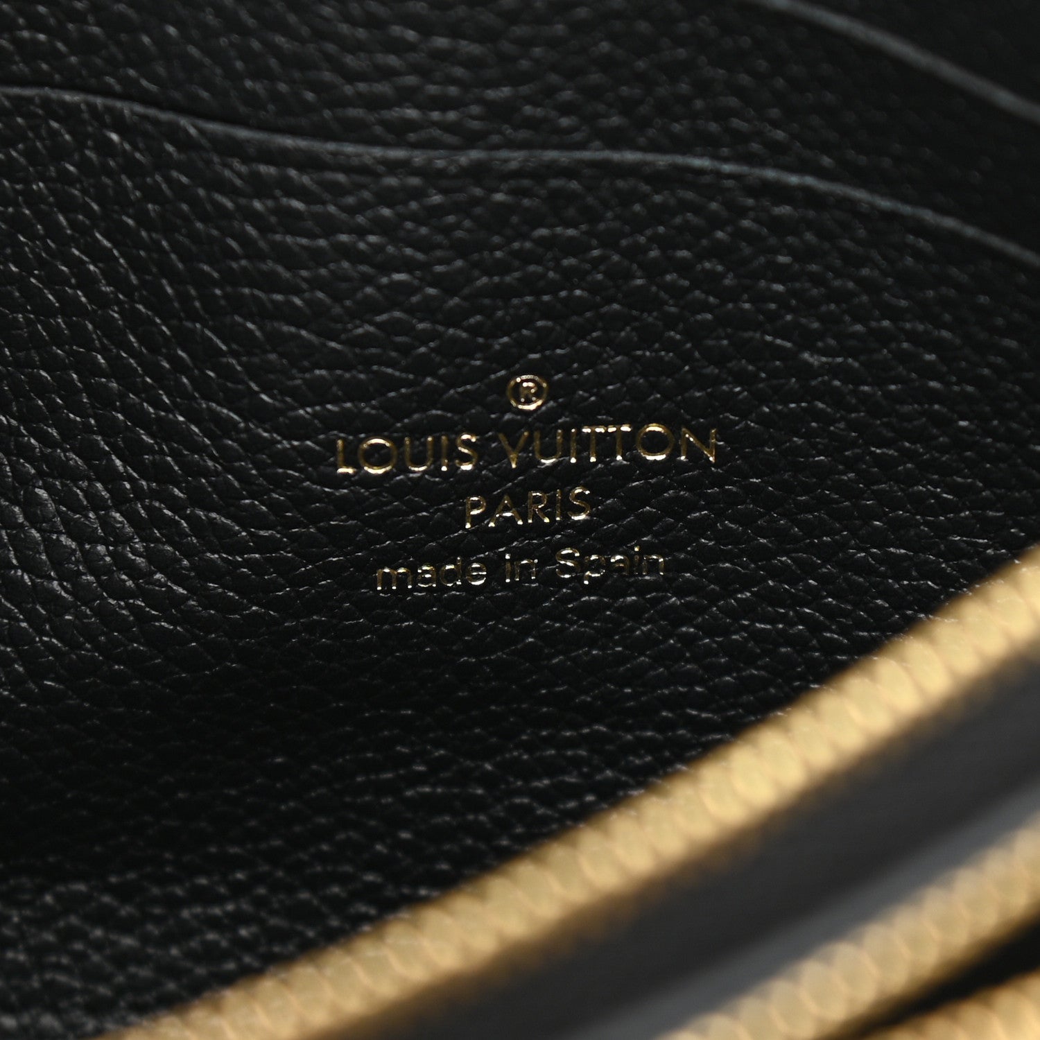 Louis Vuitton Empreinte Double Zip Pochette Black 7 of 12