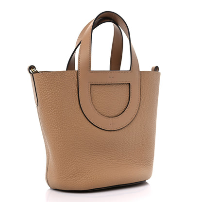 Hermes Taurillon Clemence Swift In-The-Loop 18 Bag Chai 3 of 8