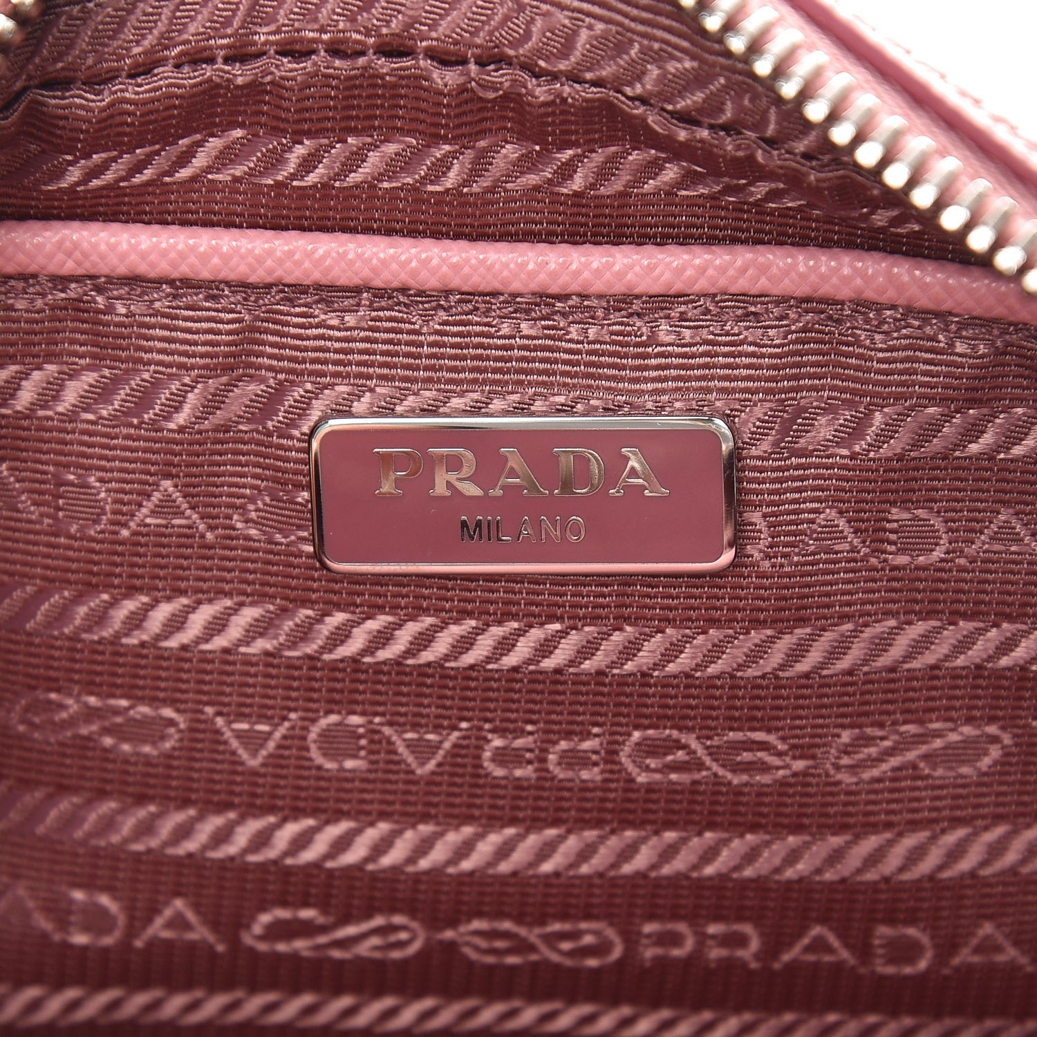 Prada Saffiano Mini Camera Crossbody Petalo 6 of 7