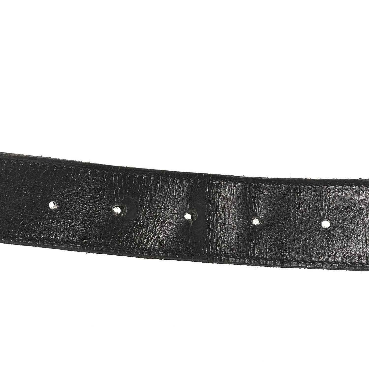 Hermes Box Togo 32mm H Belt 90 36 Black Chocolate 3 of 5