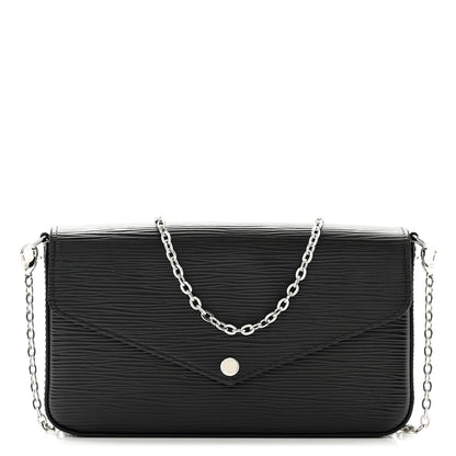 Louis Vuitton Epi Pochette Felicie Black 1 of 10