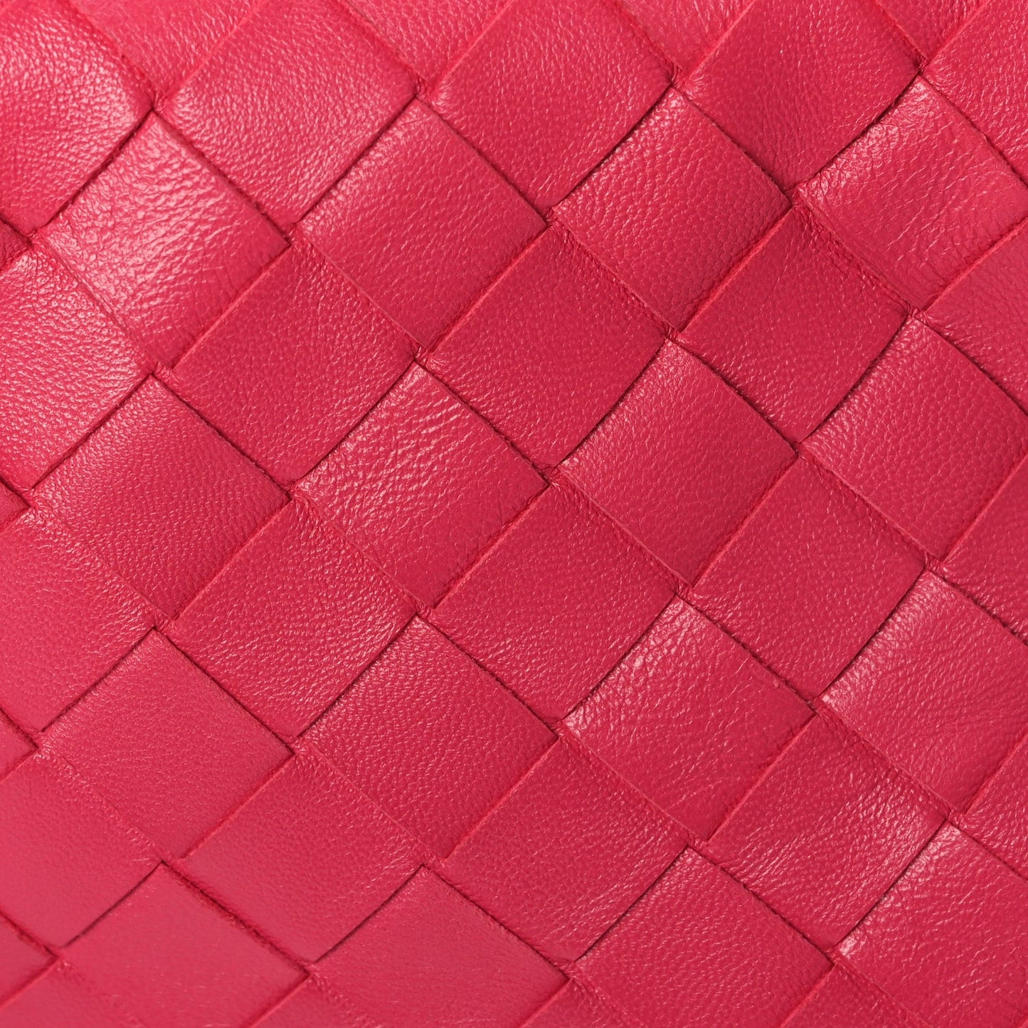 Nappa Intrecciato Mini Jodie Cranberry
