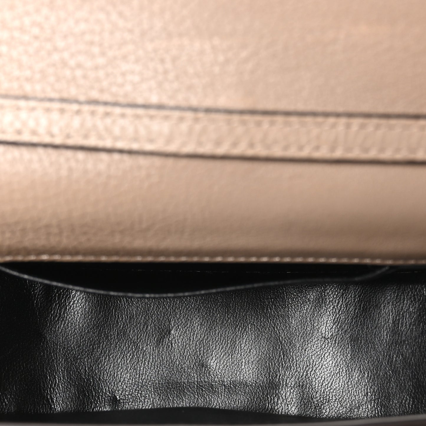 Calfskin Small Nile Bracelet Minaudiere Bag Motty Grey