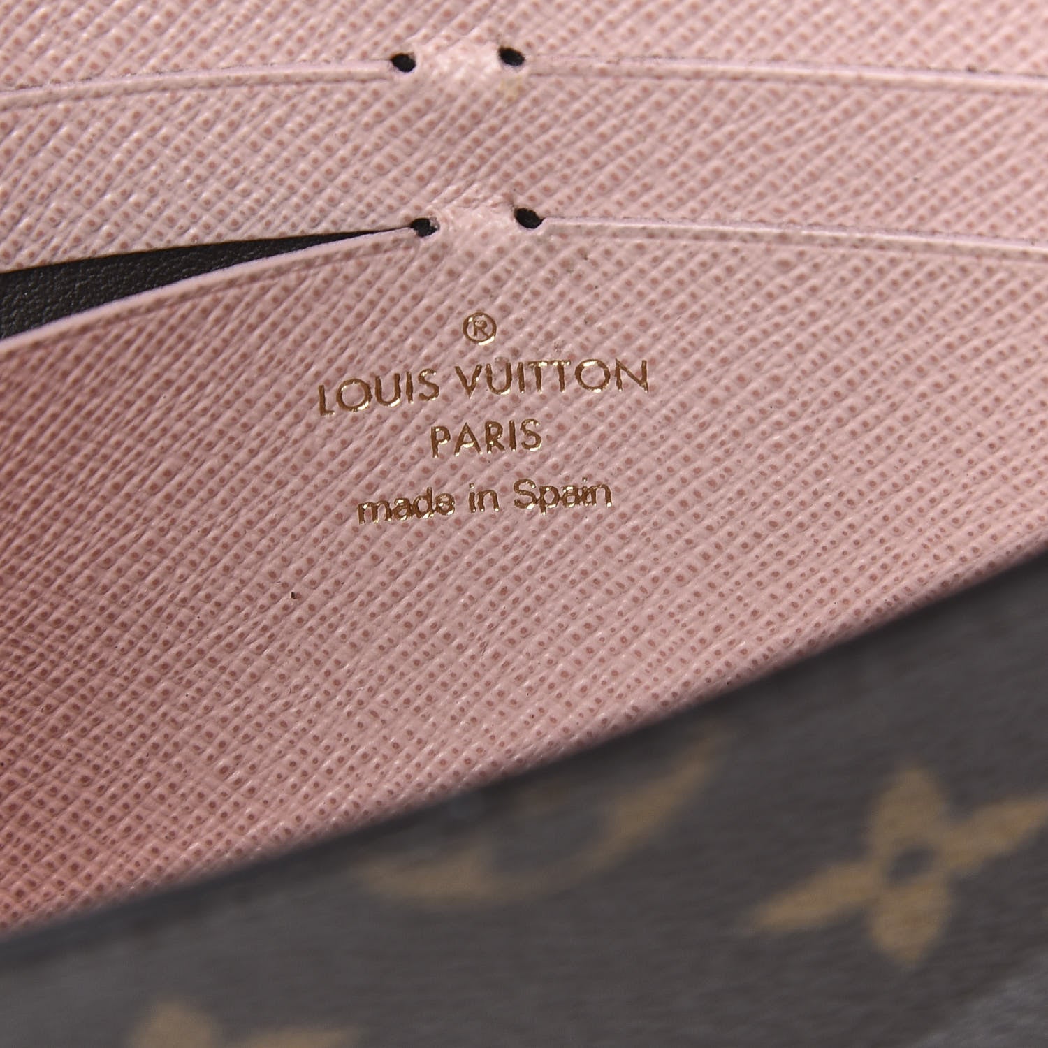 Louis Vuitton Monogram Jeanne Wallet Rose Ballerine 7 of 10