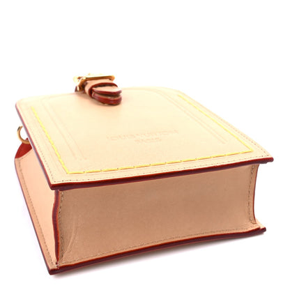 Louis Vuitton Vachetta Name Tag XL Clutch  Beige 3 of 8