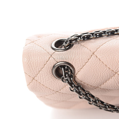 Chanel Crumpled Calfskin Quilted 2.55 Reissue 226 Flap Light Pink 8 of 15