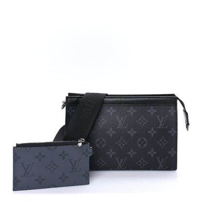 Louis Vuitton Reverse Monogram Eclipse Gaston Wearable Wallet 2 of 9