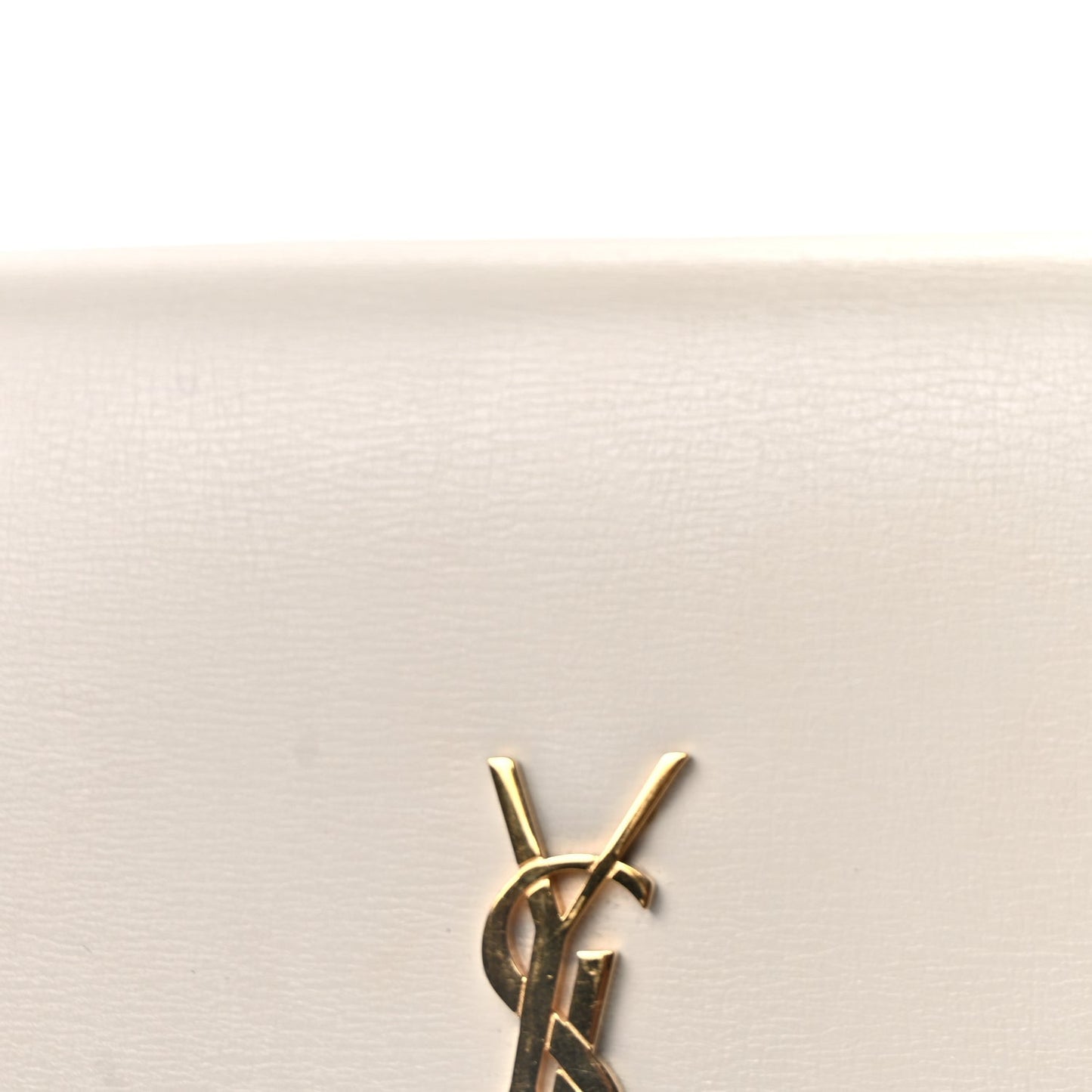 Smooth Calfskin Monogram Phone Holder Crossbody Crema Soft