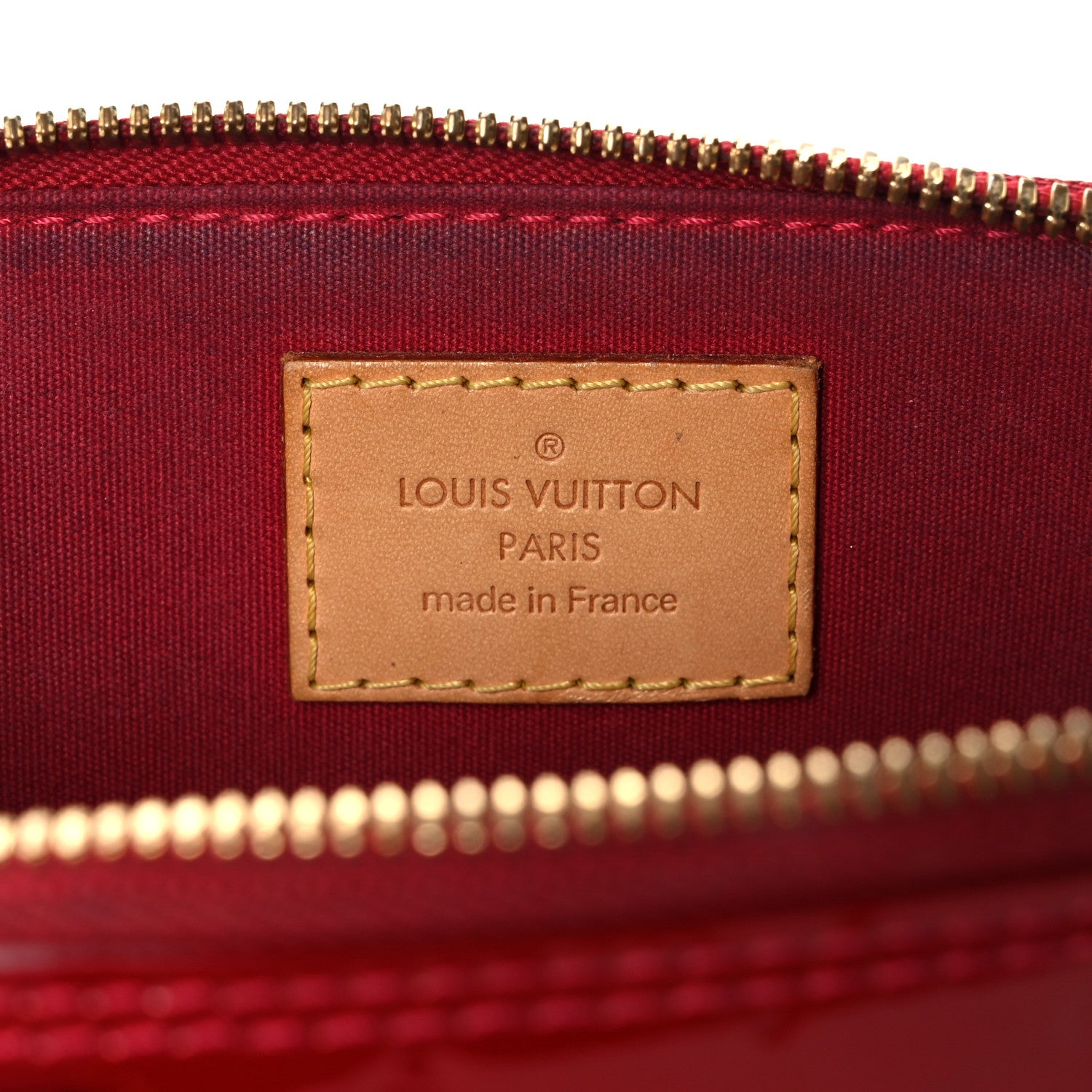 Louis Vuitton Vernis Alma BB Pomme D'Amour 5 of 10