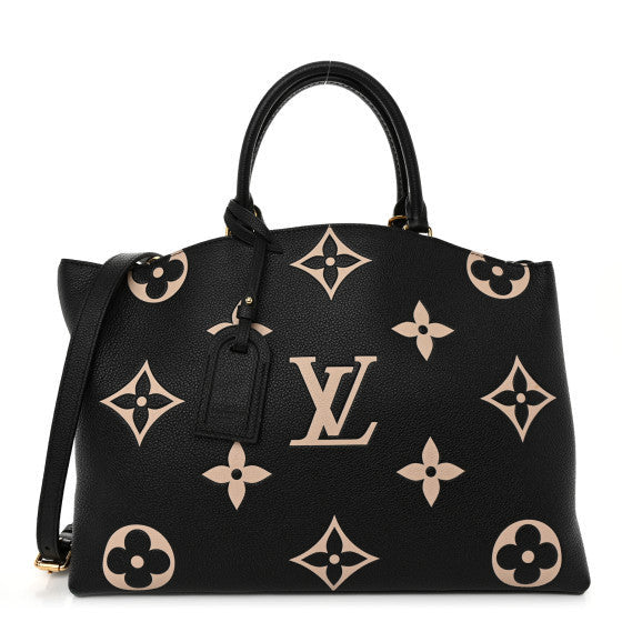 Louis Vuitton Empreinte Monogram Giant Grand Palais Black Beige 1 of 1