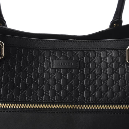 Gucci Soft Microguccissima Large Tote Black 9 of 9