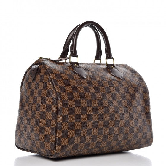 Louis Vuitton Damier Ebene Speedy 30 3 of 7