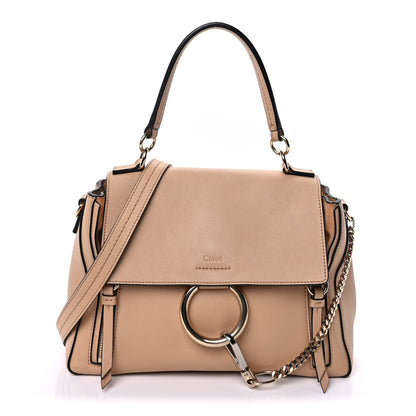 Chloe Calfskin Medium Faye Day Shoulder Bag Blush Nude 1 of 8