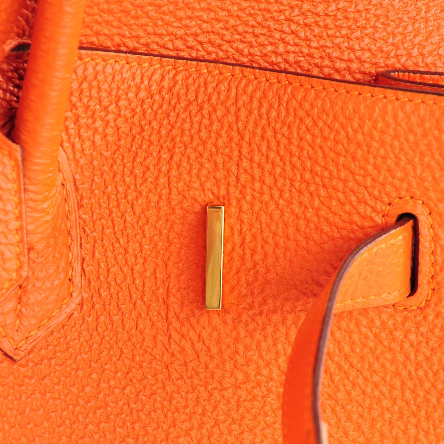 Togo Birkin 35 Orange