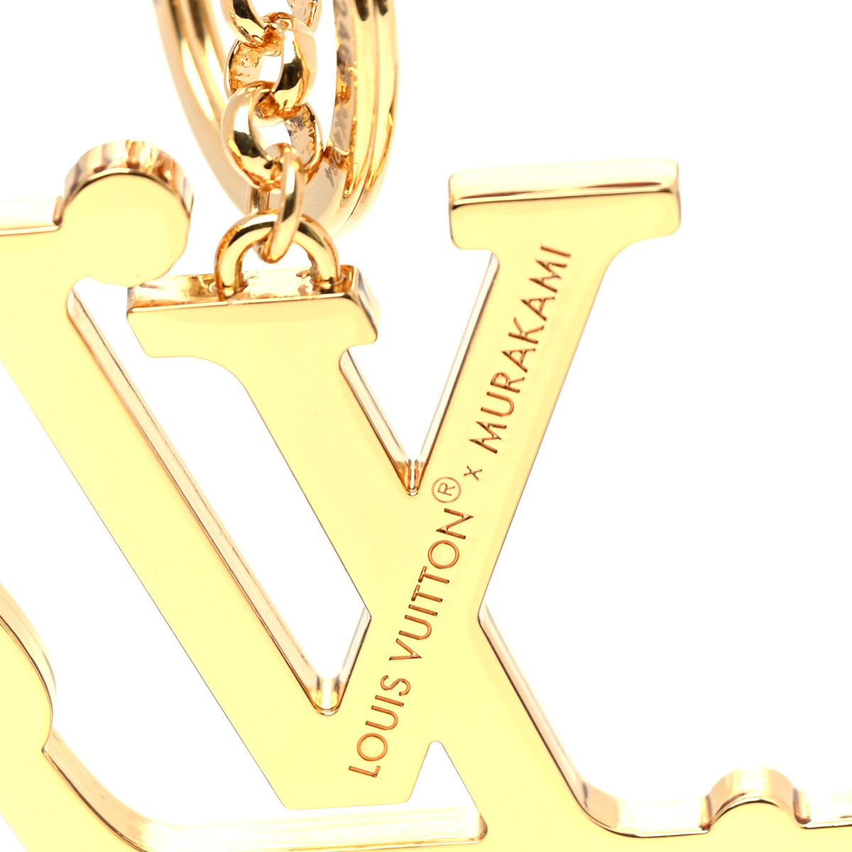 LV X TM Iconic Superflat Bag Charm Key Holder Multicolor