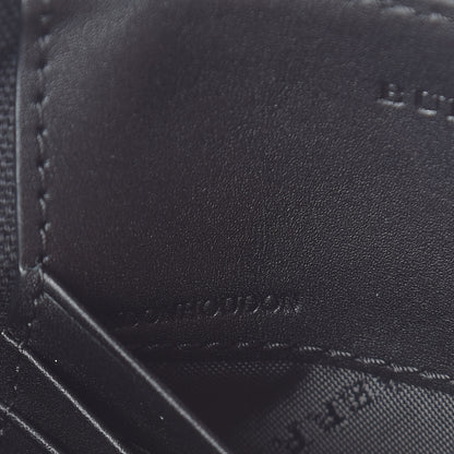 Burberry Mega Check Peyton Crossbody Clutch Bag Black 7 of 11