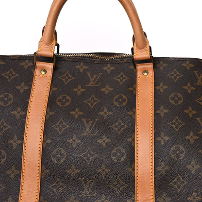Louis Vuitton Monogram Keepall Bandouliere 60 6 of 8