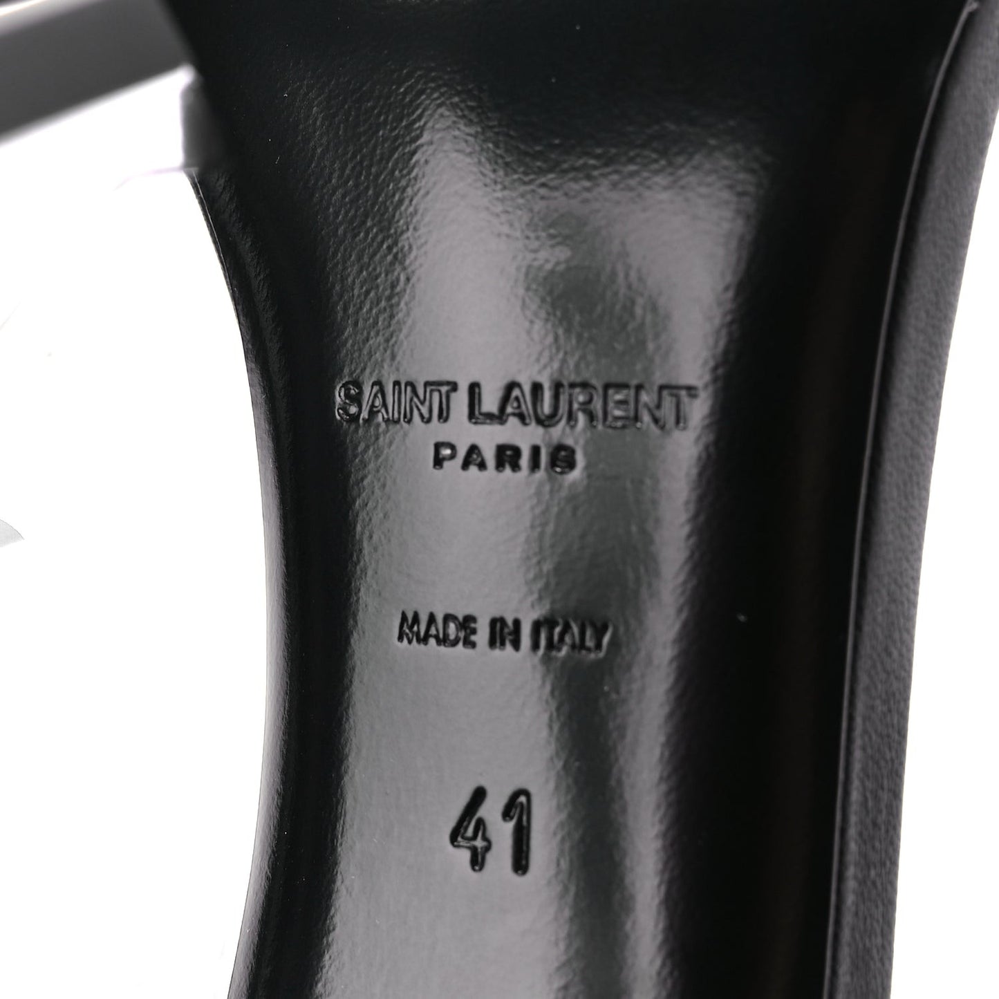 Calfskin Opyum 110 Sandals Black