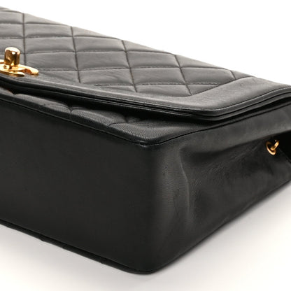 Chanel Lambskin Quilted Medium Single Flap Black 8 of 8
