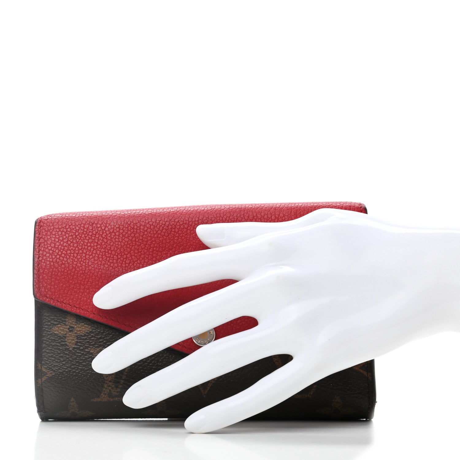 Louis Vuitton Monogram Pallas Compact Wallet Cherry 2 of 7