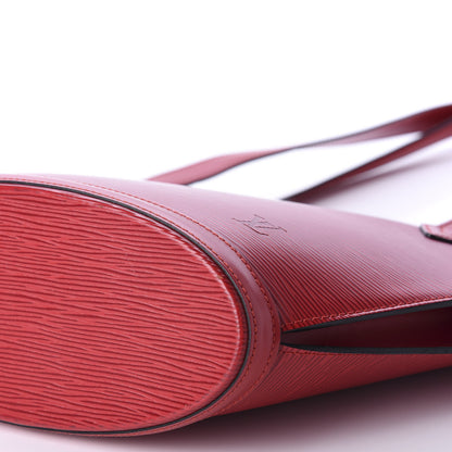 Louis Vuitton Epi Saint Jacques PM Castillan Red 7 of 9