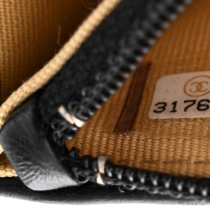 Chanel Lambskin Quilted Coco Clips Mini Wallet On Chain WOC Black 8 of 11