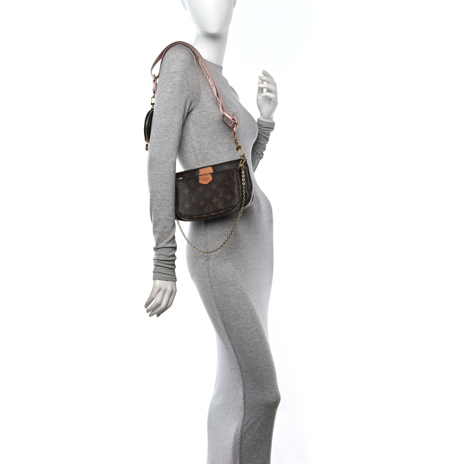 Louis Vuitton Monogram Multi Pochette Accessories Rose Clair 2 of 14