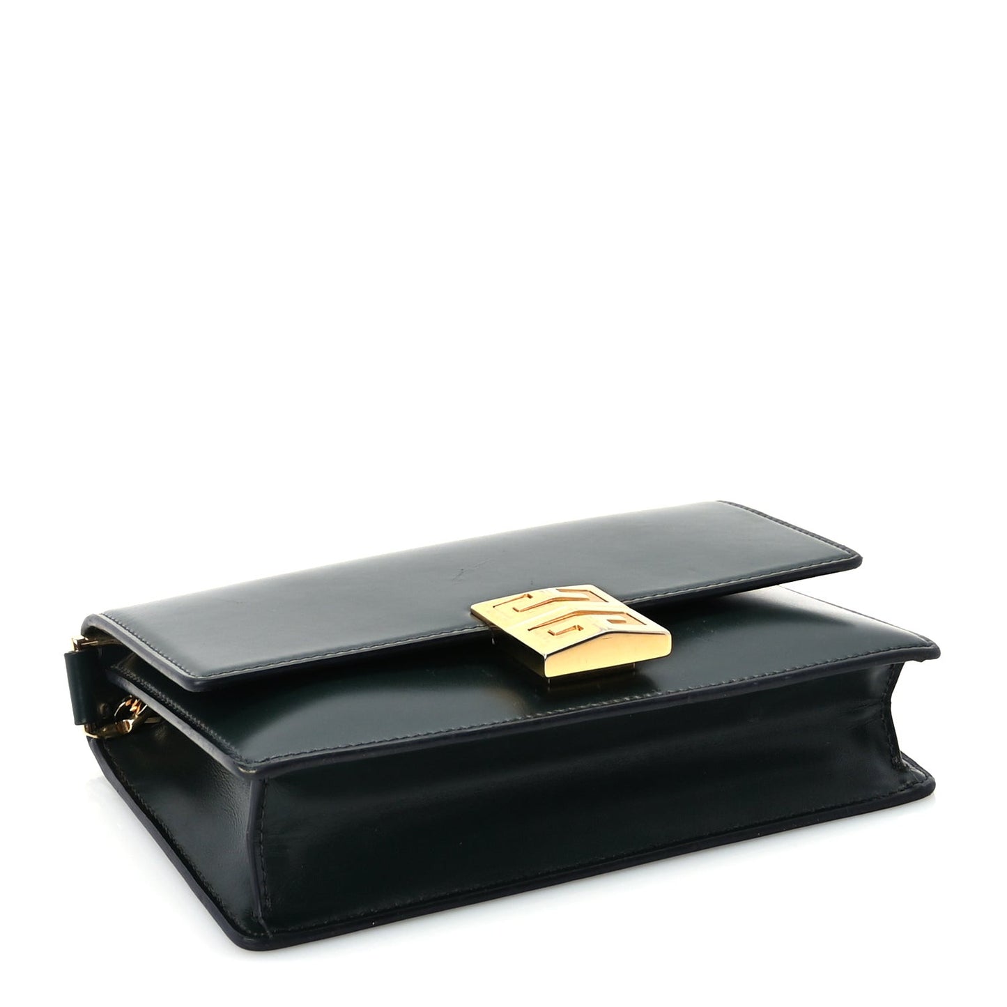 Calfskin Small 4G Chain Shoulder Bag Green