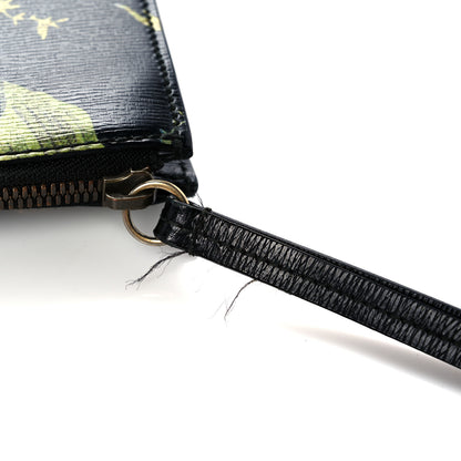 Gucci Calfskin Tropical Print Messenger Black 11 of 13