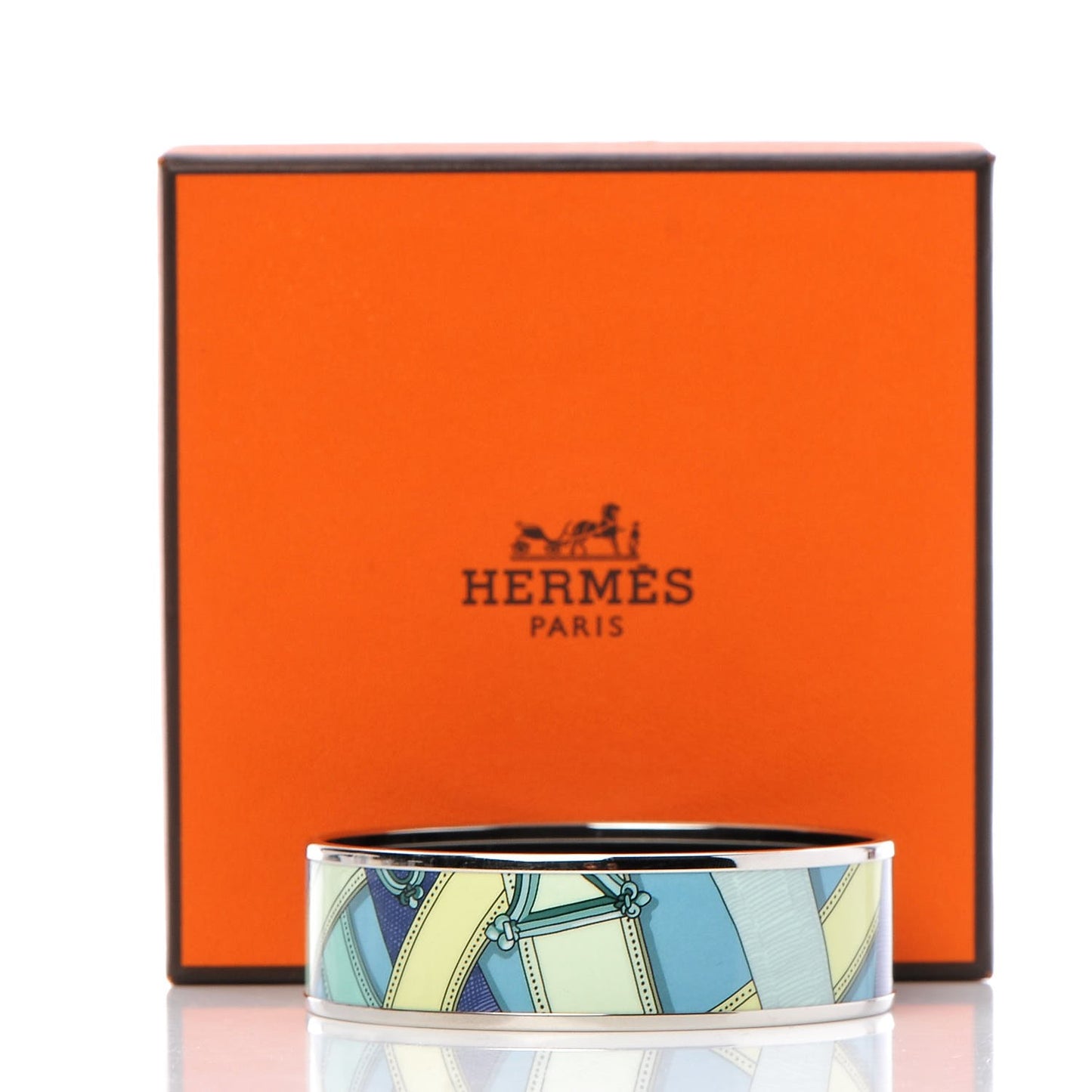 Enamel Printed Wide Cavalcadour Bracelet 62