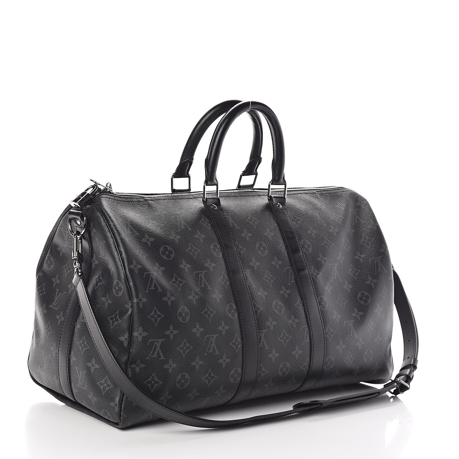 Louis Vuitton Monogram Eclipse Keepall Bandouliere 45 3 of 10
