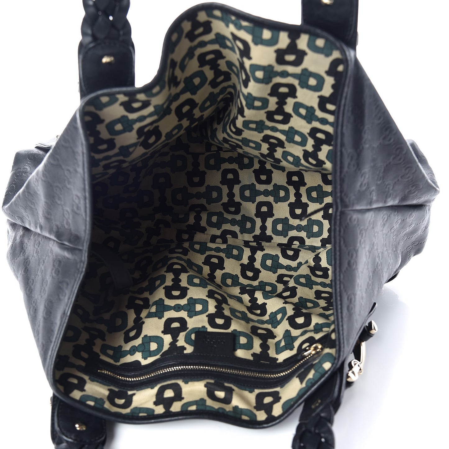 Guccissima Medium Pelham Shoulder Bag Black