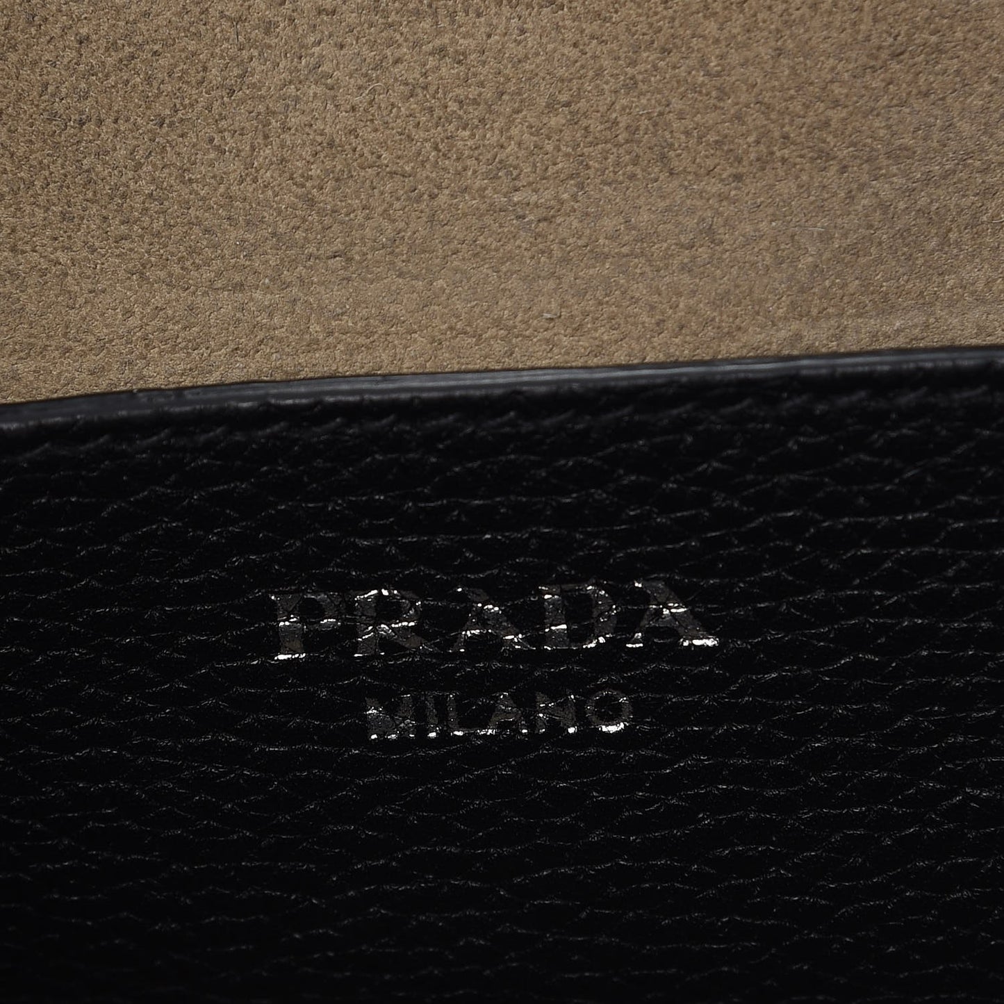 Calfskin Cinch Backpack Black