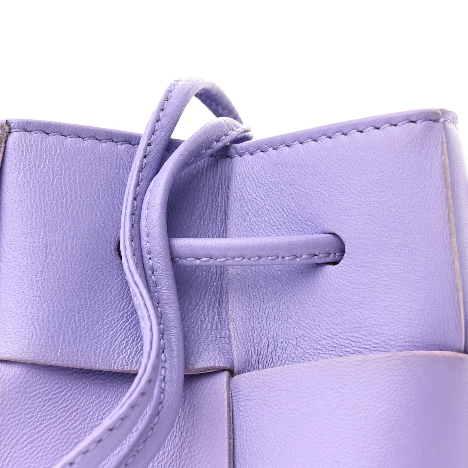 Bottega Veneta Nappa Maxi Intrecciato Mini Cassette Bucket Bag Wisteria 7 of 7