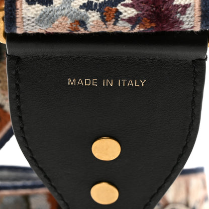 Christian Dior Canvas Embroidered Studded KaleiDiorscopic Shoulder Strap Multicolor 3 of 6